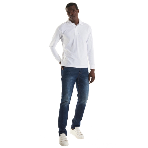 Uneek Classic Long Sleeve Poloshirt